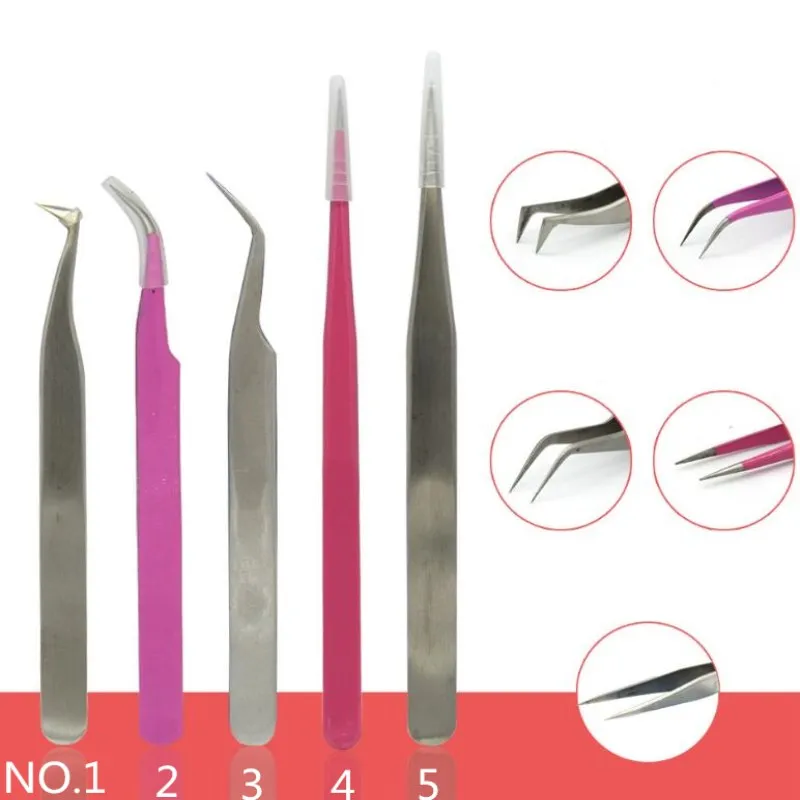 

Акриловый гель для ногтей, набор инструментов Стразы драгоценные камни декор наращивание ресниц Пинцет Антистатический DIY ручной зажим