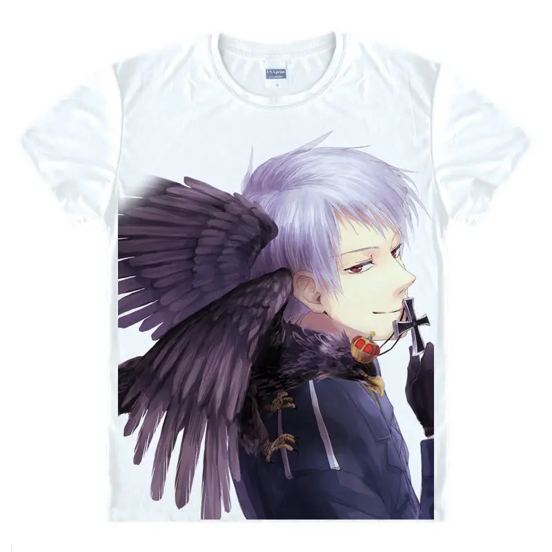 

Hetalia Axis Powers T-Shirt Axis Powers Shirt couple T-shirts Anime characters Kawaii/Cute Quick Drying Casual T-Shirts gifts A