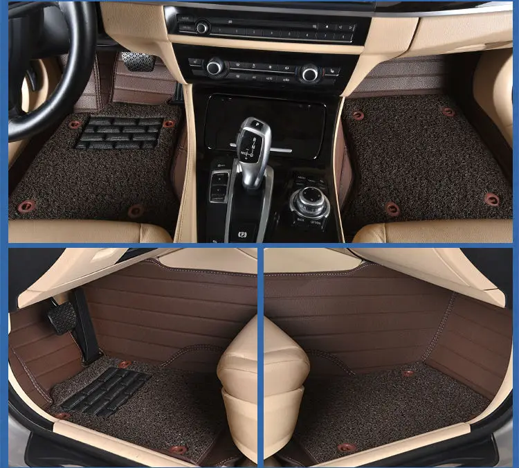 Myfmat автомобильные коврики двухслойные для Ferrari GMC Savana JAGUAR Smart Lamborghini Murcielago Gallardo