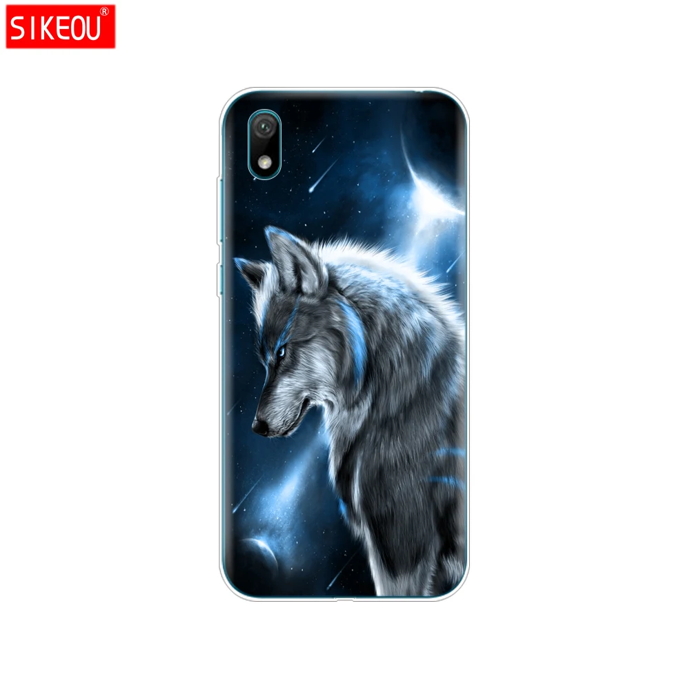 12057 Для huawei y5 чехол бампер Силиконовый ТПУ задняя крышка мягкий чехол для телефона для huawei Y5 coque бампер 5,71 дюймов Кот Цветок - Цвет: 12057
