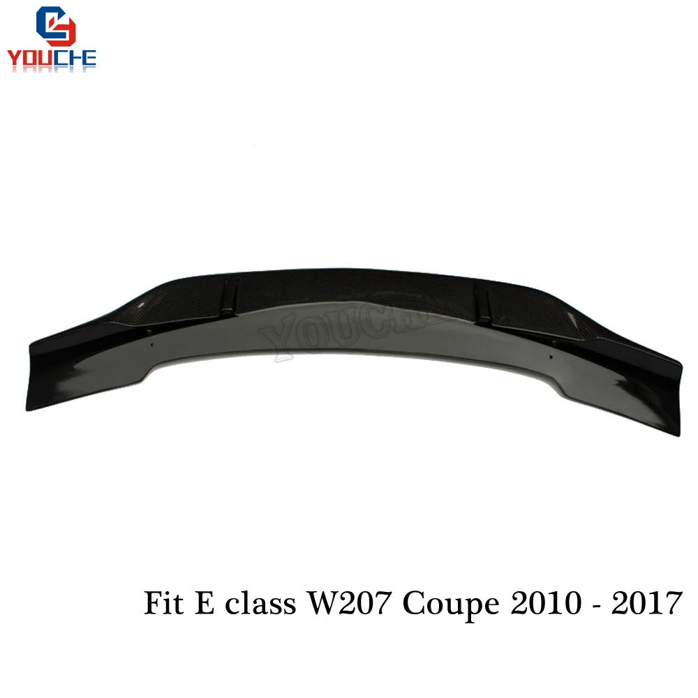 Задний спойлер W207 из углеродного волокна для Mercedes C207 E Class 2 door Coupe 2010 2017 E250 E350 E550