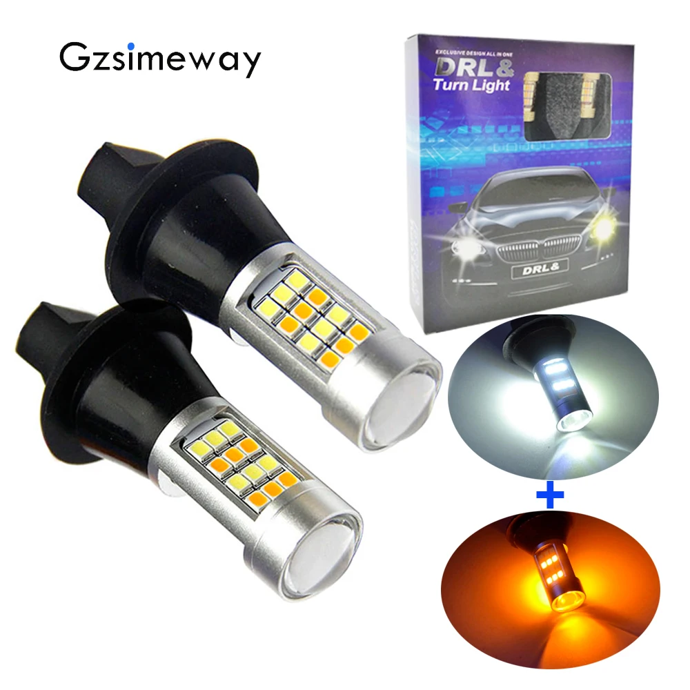 Canbus переключасветодиодный Светодиодная лампа 42smd T20 7440 P21W 1156 BA15S BAU15S