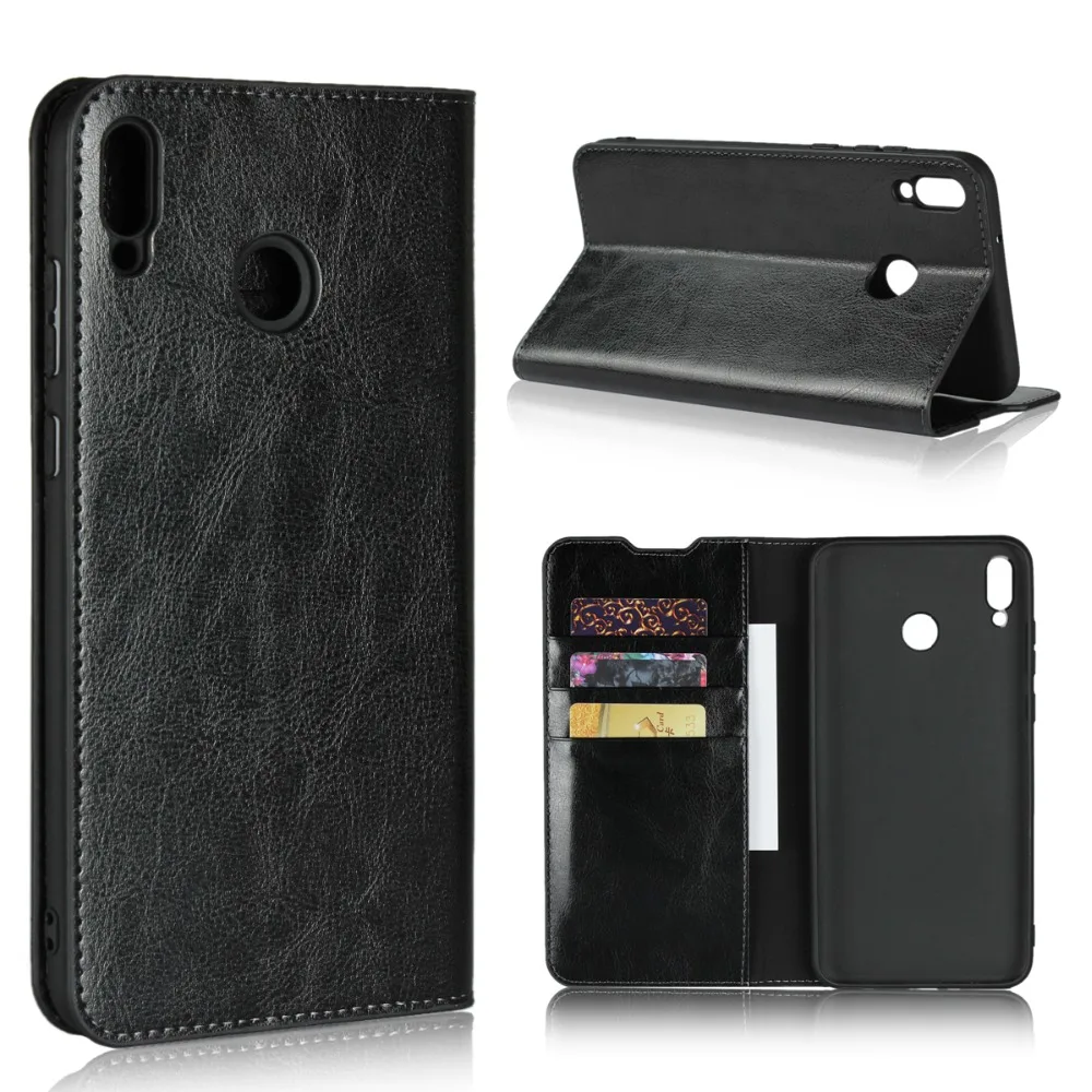 

For huawei honor 8X Max Case Luxury Flip Genuine Leather Phone Cove Fundas Para Coque Capa For huawei honor 8X Max