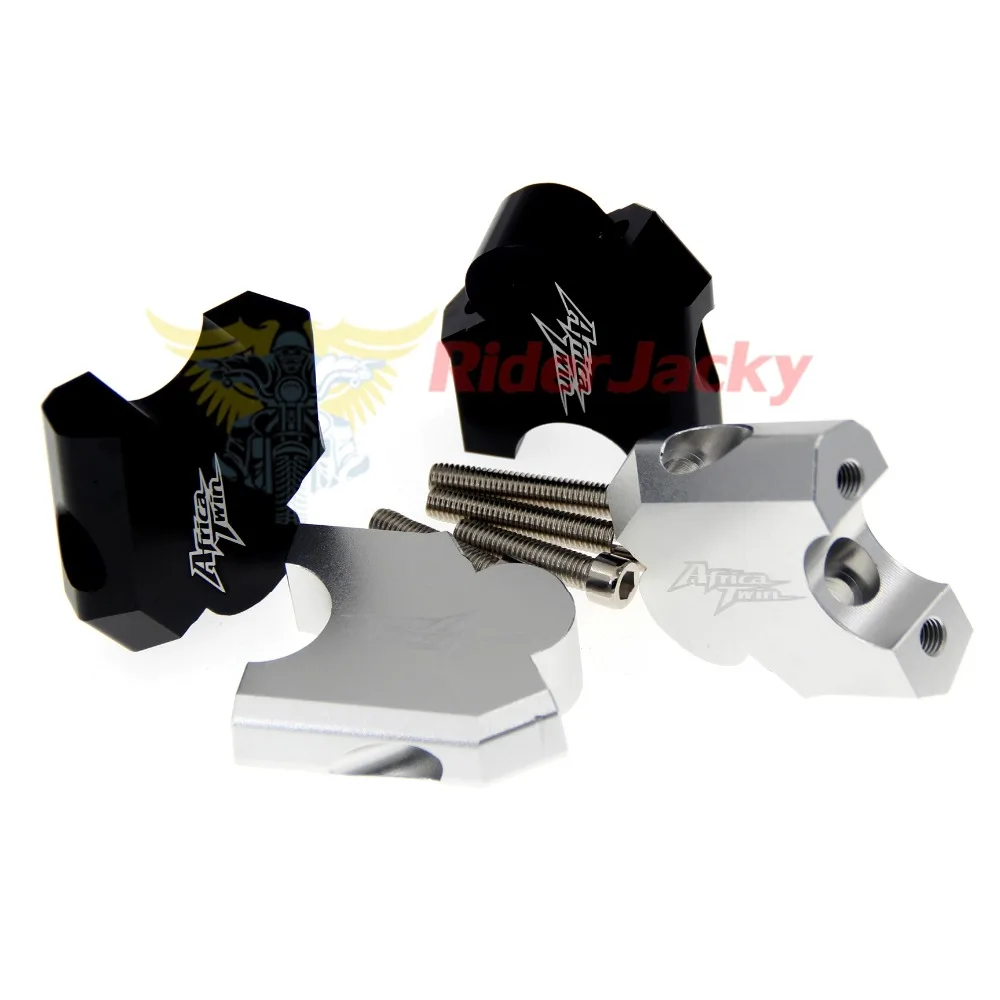 

Logo"Africa Twin" For Honda CRF1000L Africa Twin ABS/DCT 2016-2018 2017 Motorcycle Handlebar Riser Up Backs Moves Bracket Kit