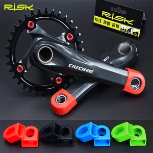 2 шт., силиконовые колпачки для защиты коленчатого вала велосипеда