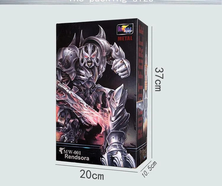 Wei Jiang Weijiang MP36 5 Gen MW 001 Rendsora над размером 30 см металлическая часть фигуры