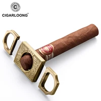 luxury cigar cutter portable porcket sharp cigar cutter smoking accessories double edge cigar cutter scissors guillotine