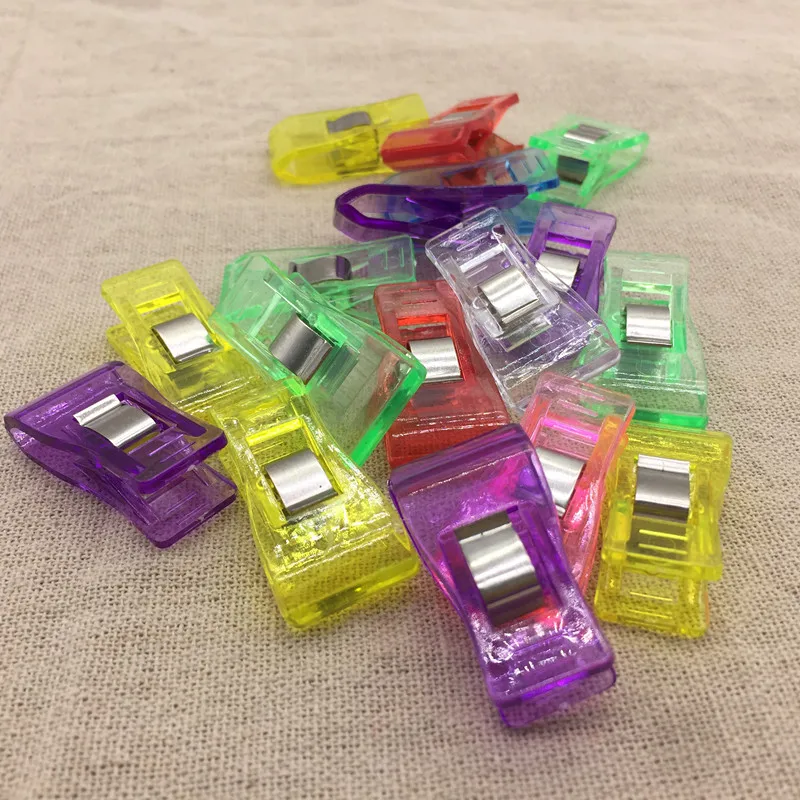 Пластиковые зажимы/Пододеяльники/аксессуары для шитья в стиле пэтчворк 50 шт./лот