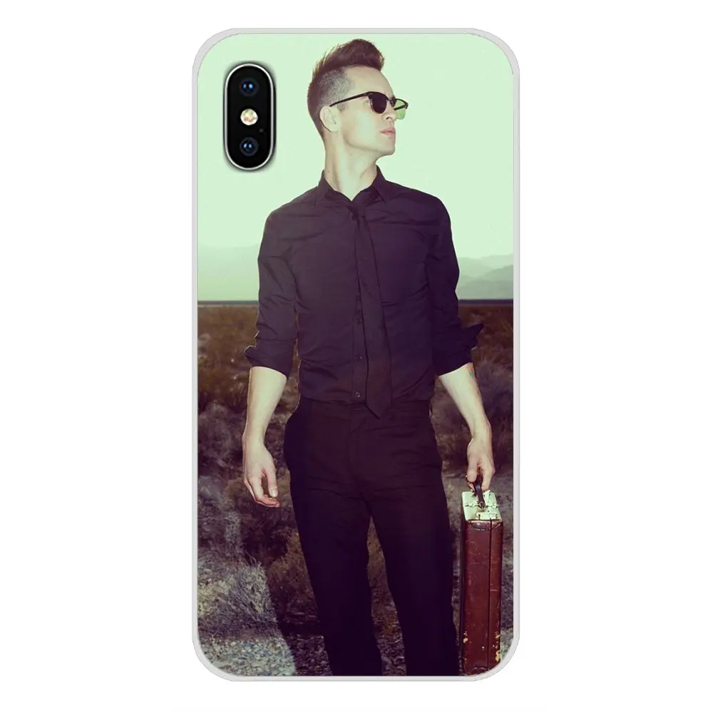 For Sony Xperia Z Z1 Z2 Z3 Z5 compact M2 M4 M5 C4 E3 T3 XA Huawei Mate 7 8 Y3II Cell Phone Skin Case Brendon urie Panic at Disco | Мобильные