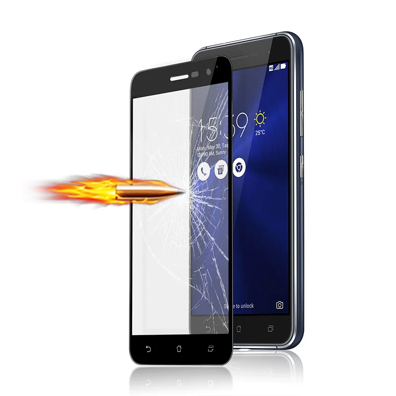 2.5D Закаленное стекло для Asus Zenfone 5 Lite ZC600KL Max Pro M1 ZB602KL ZB555KL Live ZA550KL ZE620KL защита