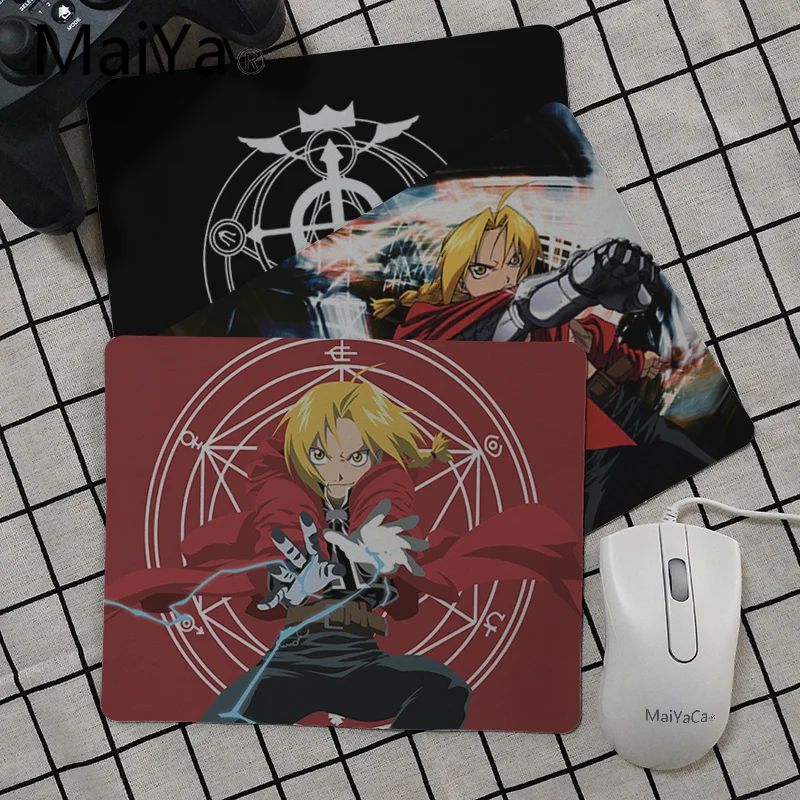 

Maiya высококачественный металлический Алхимик для ноутбука, коврик для мыши, гладкий коврик для письма, настольный компьютер, игровой коврик...