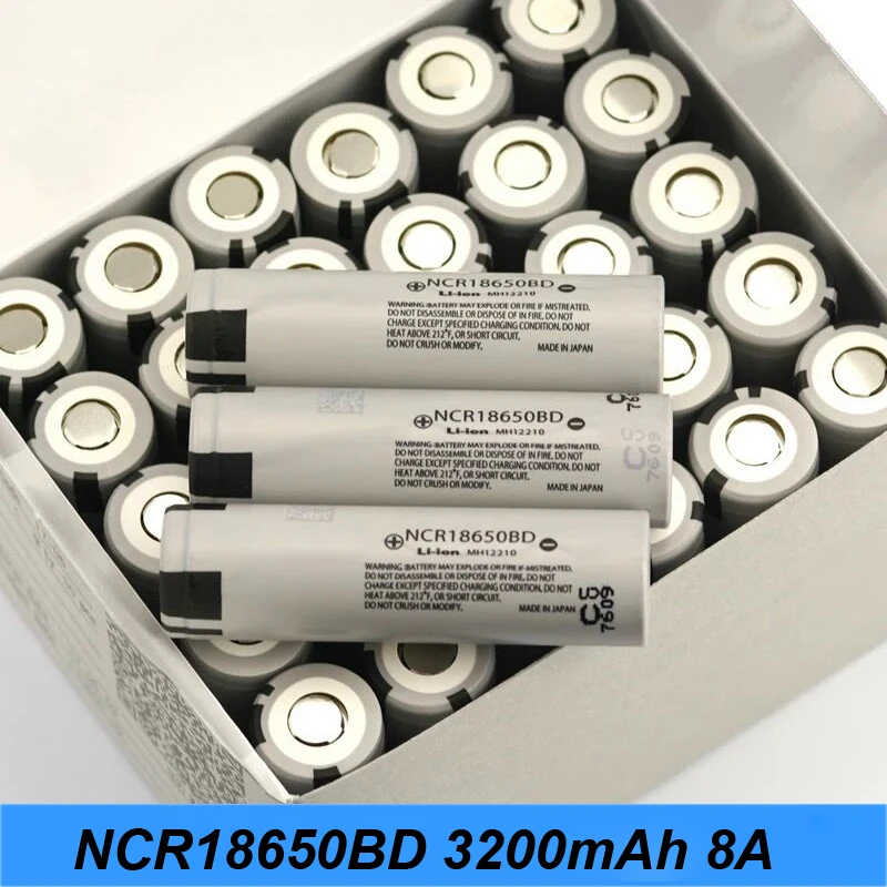 18650 батарея NCR18650BD 3200 mAh 3 6 v 8amp для электрического велосипеда 48 36 зарядное