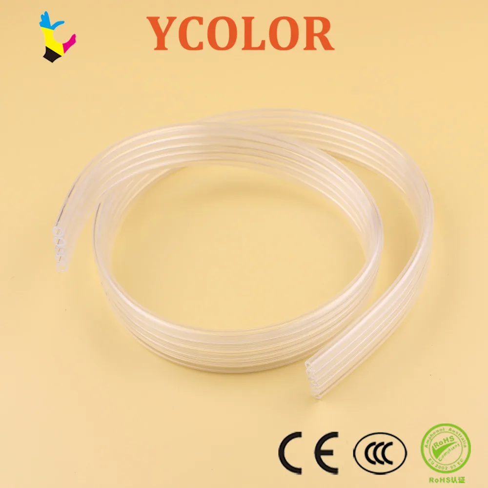 

Антирастворитель, 5 линий, чернильная трубка/фотолампа для принтеров с растворителем, 5 линий, 50 метров, чернильная трубка 6 мм x 4 мм