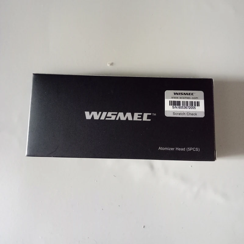 В Sotck оригинальная Wismec WM RBA катушка переприспосабливаемая головки для