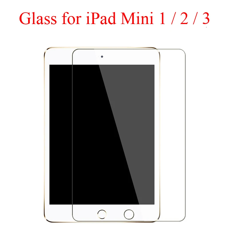 Закаленное стекло для iPad Mini 1 2 3 защита экрана iPadMini Mini2 A1489 A1490 A1491 защитная пленка