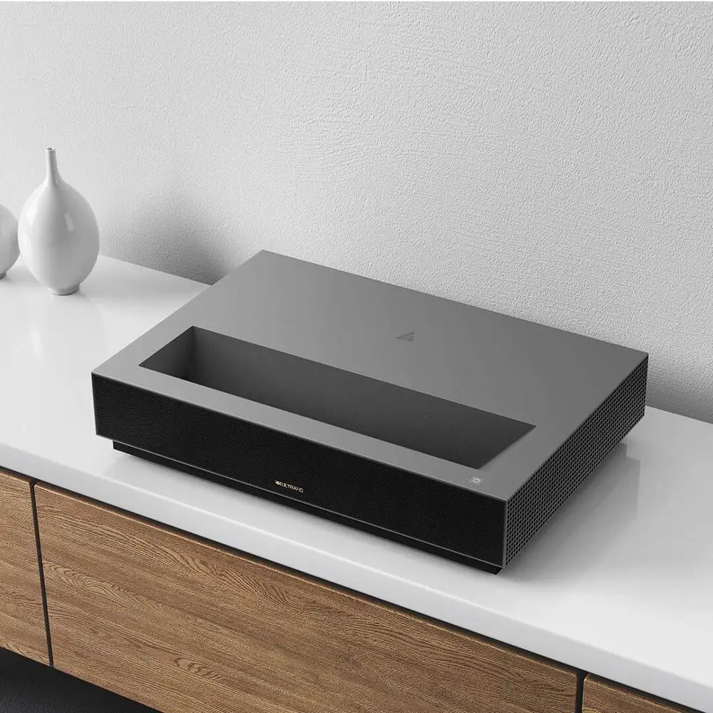 Xiaomi Fengmi 4k Laser Projector Cinema 150 Inch ALPD Light Source 4K 3D 2GB 64GB bluetooth 4.0 MIUI TV Projector Speaker