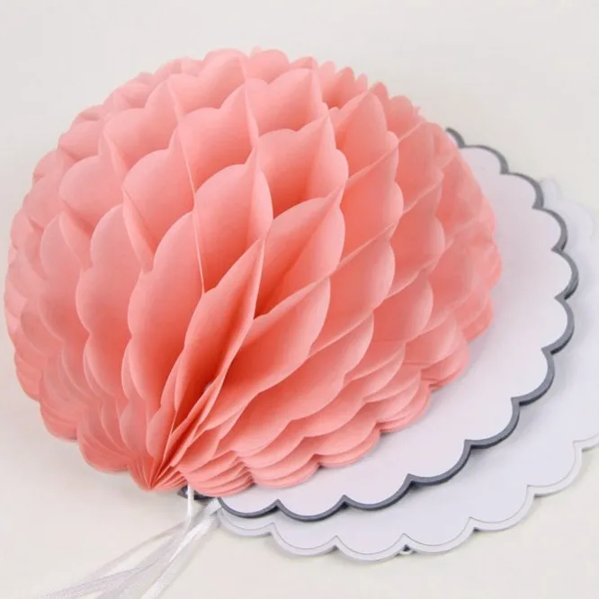 Бумажные ремесла зигзаг соты снежные буффы украшения кружева край ткани