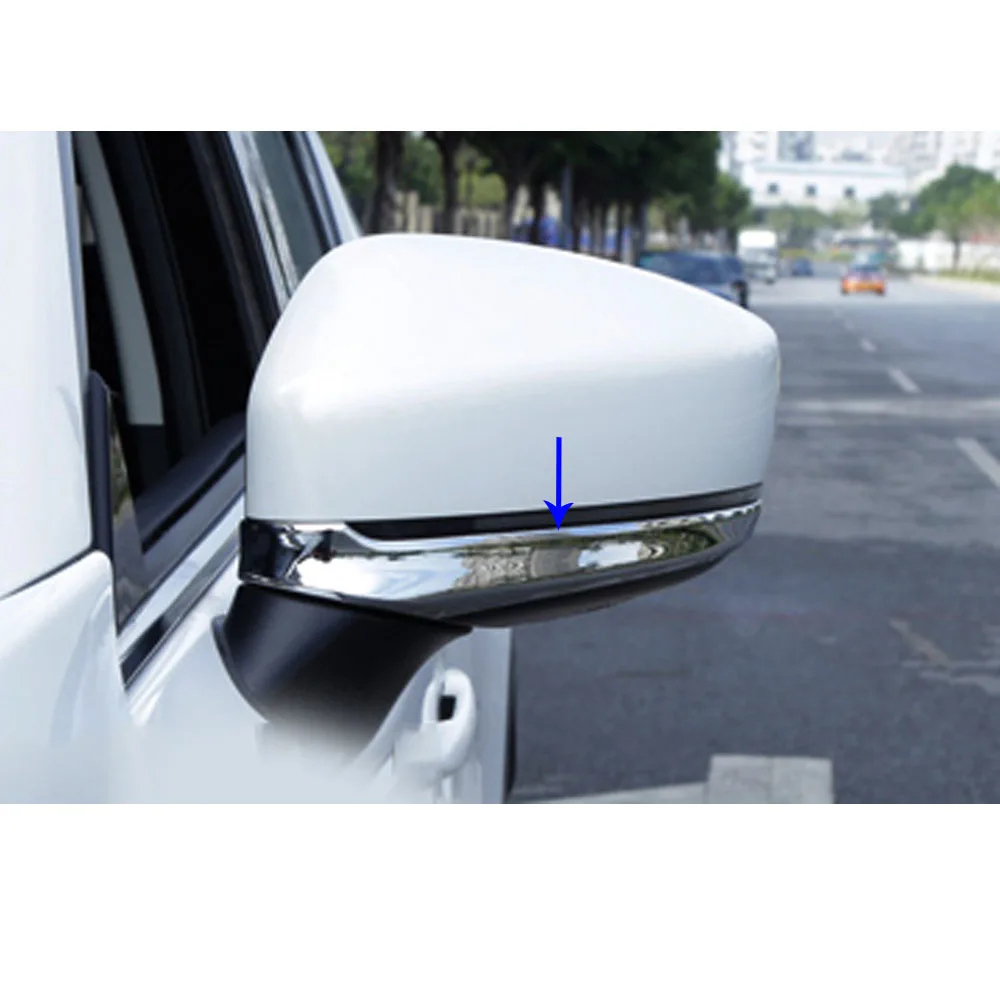 Чехол для автомобиля ABS хромированная задняя часть заднего вида боковое зеркало