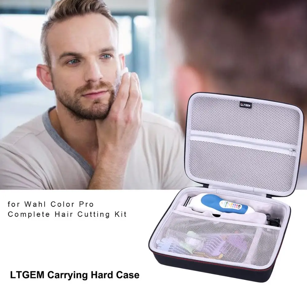 Твердый чехол из этиленвинилацетата LTGEM для Wahl Color Pro полный комплект стрижки