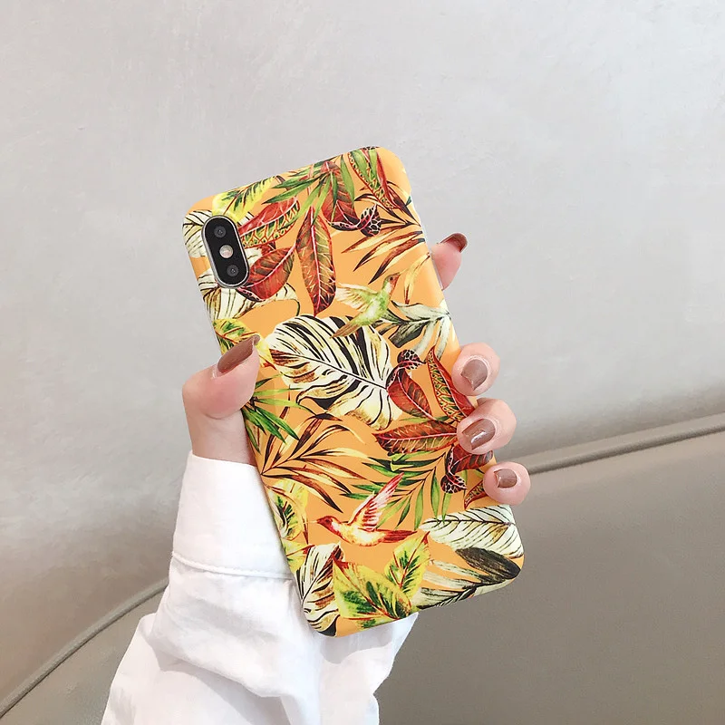 Защитный чехол для мобильного телефона с изображением подсолнуха iPhone 6 S 7 8 Plus