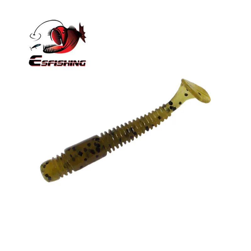 KESFISHING Приманки Soft Worm Vibro 20шт 48мм Рыболовные Силиконовые Морские Снасти Воблеры