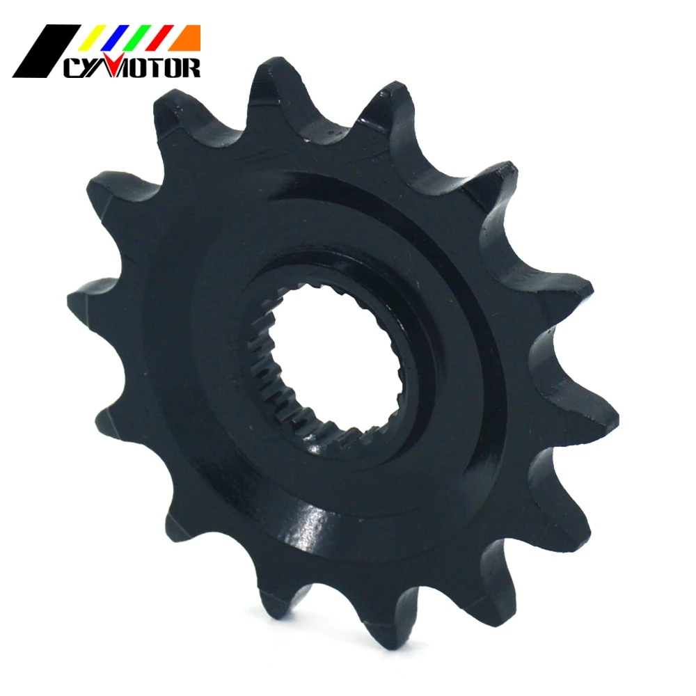 Передняя Звездочка цепи двигателя 13T 14T для EC250F EC300F EC450F YZ125 WR250F WR250R WR250X YZ250F YZ250FX EC YZ