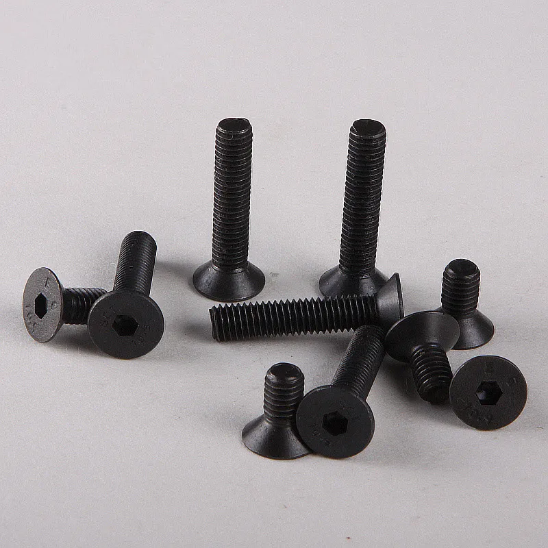 40 шт. винты с шестигранной головкой 10 9 дюйма|head cap screw|m3 countersunk screwsscrew m3 hex |