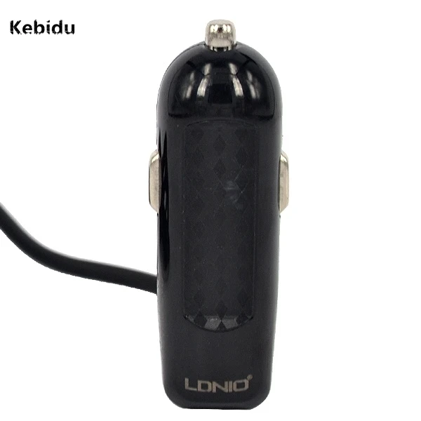 Kebidu 2016 новейшее оригинальное автомобильное зарядное устройство для Ldnio 2 в 1