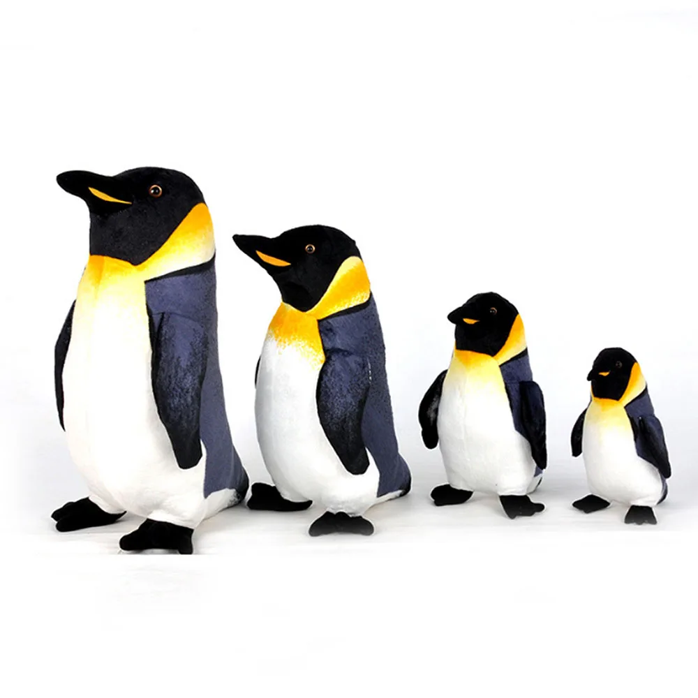 Big Penguin Simulation Plush Doll Child Sea Animal Sofa Living Room Pillow Birthdays Gifts 25/35/45/55cm | Игрушки и хобби
