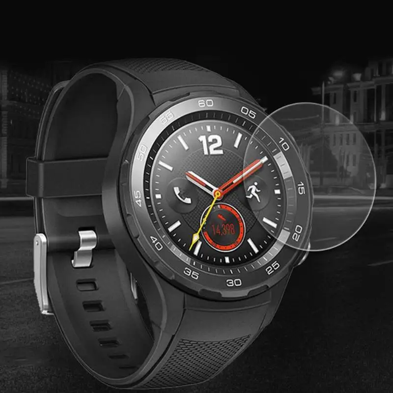 ALLOYSEED 2 шт./лот защитная пленка из закаленного стекла для huawei Watch 2 Смарт-часы защита экрана против царапин прозрачная защита пленка