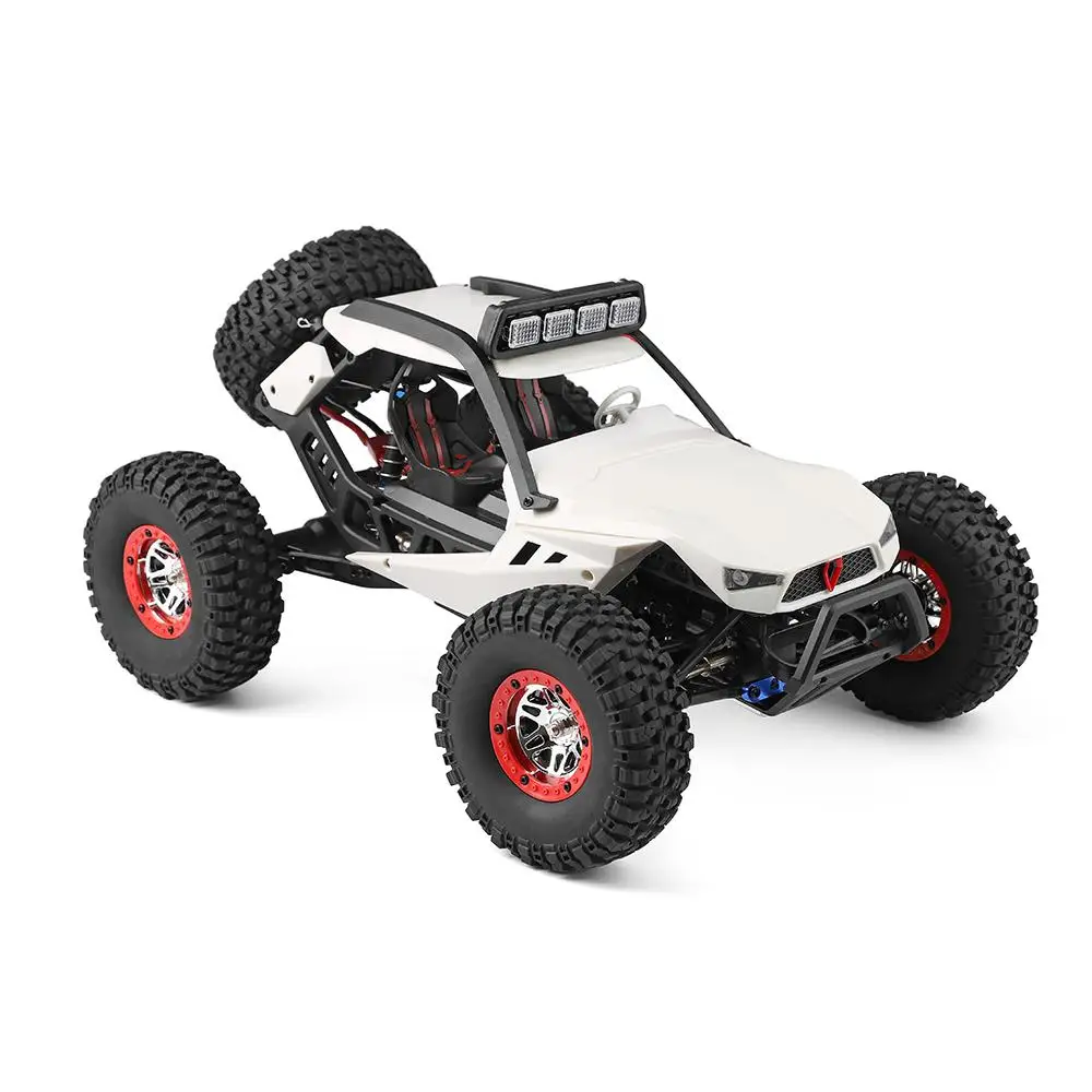 WLtoy 2.4G RC Car High-Speed Buggy Electric Four-wheel Drive Climbing With LED Lights Drift Racing Remote Control | Игрушки и хобби