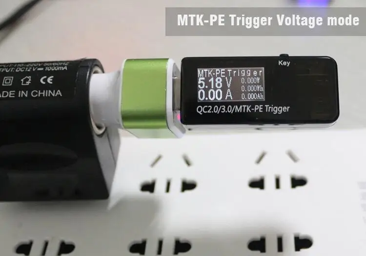 MTK-PE быстрая зарядка триггера QC2.0 3.0 индукционная USB напряжение Ток емкость метр