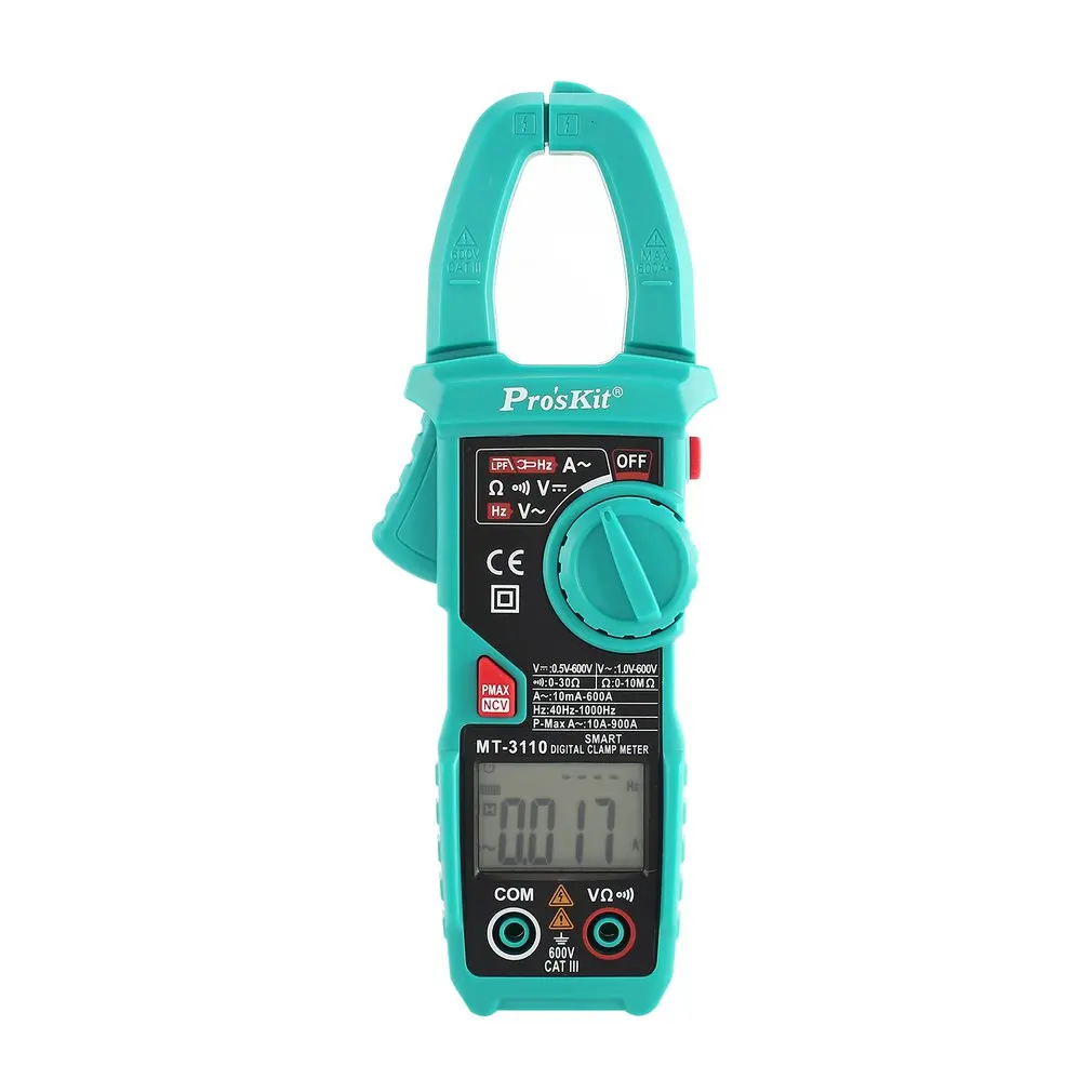 Pro'skit MT-3110 интеллектуальные клещи двойной экран цифровой дисплей мультиметр