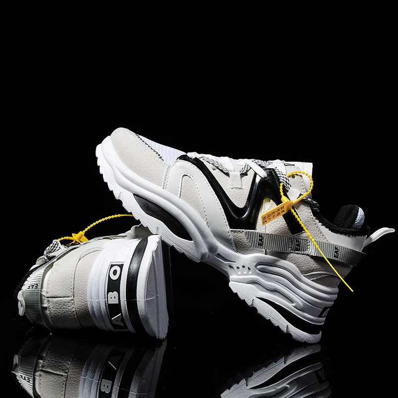 Spring and autumn couple new ins super fire shoes women's running Korean version of the old men's sports | Тематическая