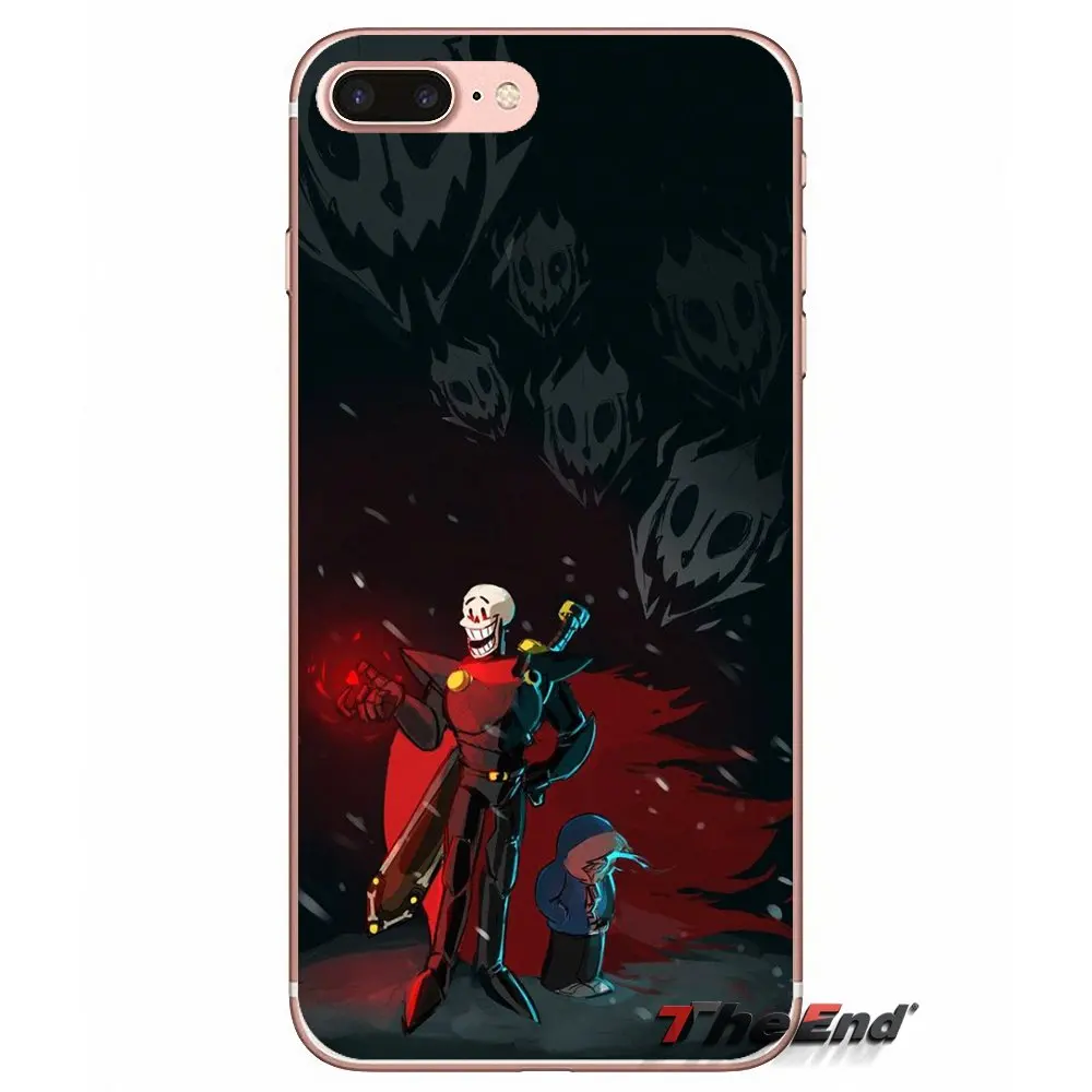 Мягкий чехол для iPhone X 4 4S 5 5S 5C SE 6 6S 7 8 Plus Samsung Galaxy J1 J3 J5 J7 A3 A5 2016 2017 Game Undertale puns pictures|case