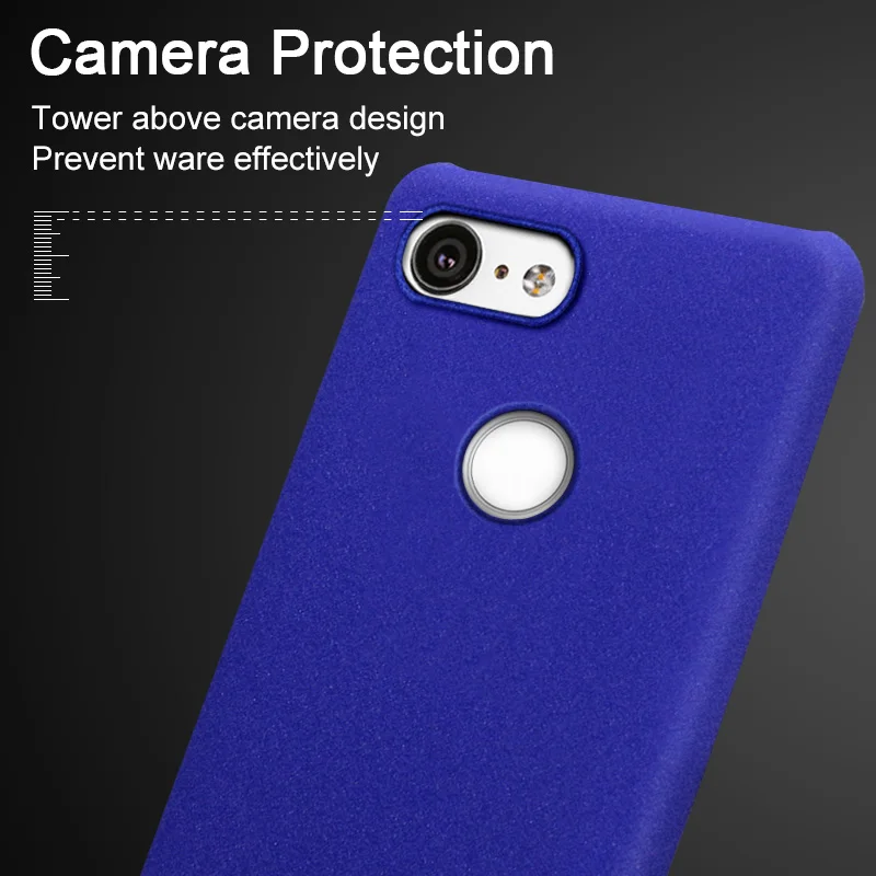 IMAK Contracted Frosted Cowboy Case For Google Pixel 3 XL XL3 Sim Cover for GOOGLE Pixel3 6.3&quot Hard PC Matte Cases |