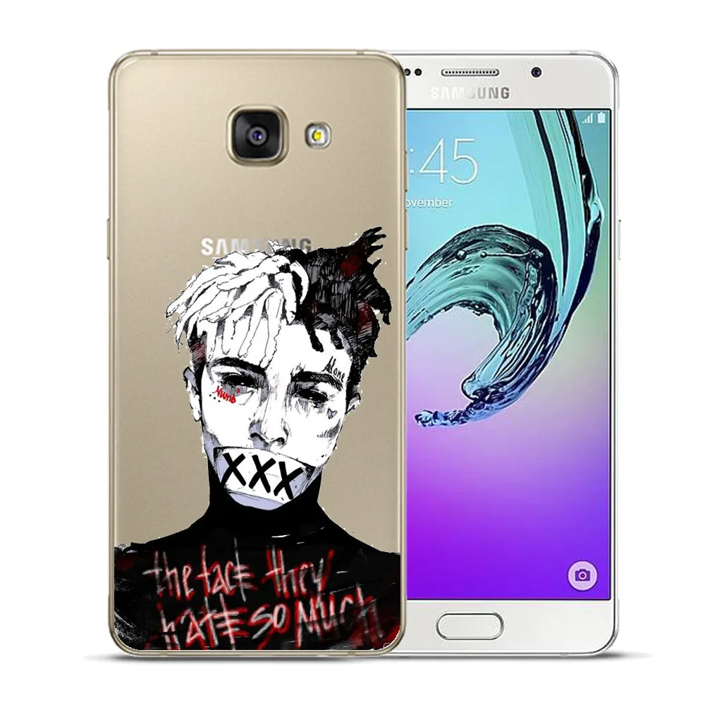 Матовый Жесткий пластиковый Чехол HryCase Xxxtentacion чехол для Samsung Galaxy A3 A5 A7 2015 2016 2017 A6 A8