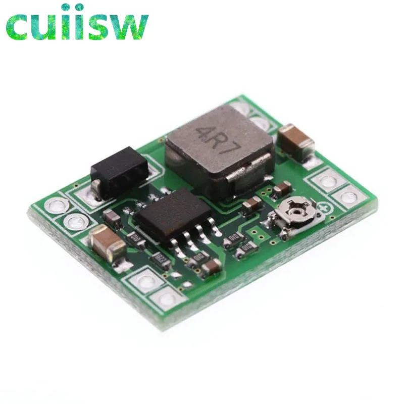 1 шт. ультра маленький размер модуль понижающего питания для Arduino 3 А Регулируемый