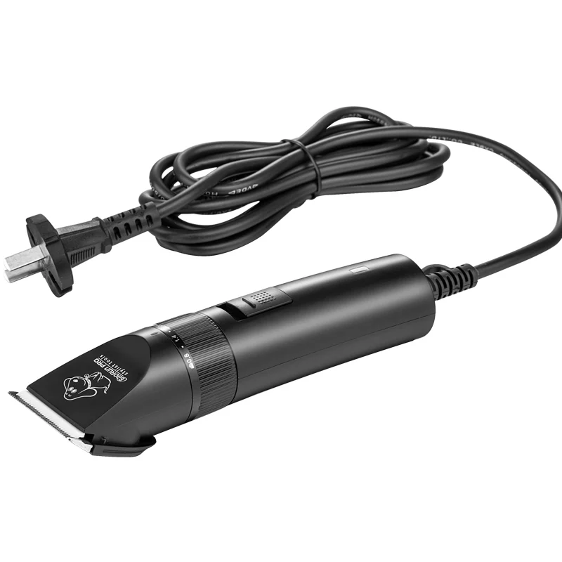 High Power 50W Professional Pet Dog Hair Trimmer Animal Grooming Clippers Cat Cutters Machine Shaver Electric Scissor AC Baorun