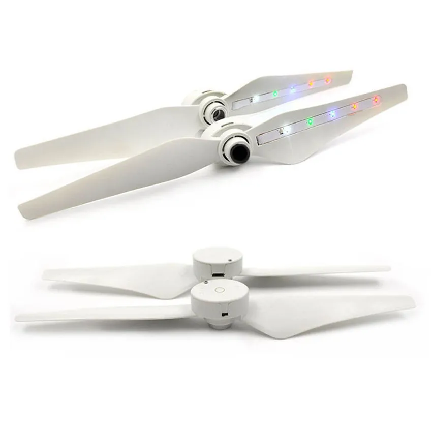 Светодиодный Пропеллер для вспышки DJI Phantom 3 series F450 XIAOMI 3DR SOLO Drone заряжаемый с USB