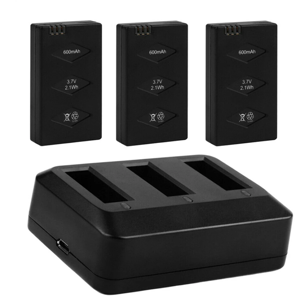 Беспилотный защитный черный Li po батареи зарядное устройство набор пластиковый