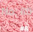 NO 8 Pink 100 шт./лот, 11 мм, 14 цветов, кнопки для шитья, объемные кнопки, аксессуары для шитья, пуговицы из смолы, опт(SS-671 - Цвет: NO 8 Pink
