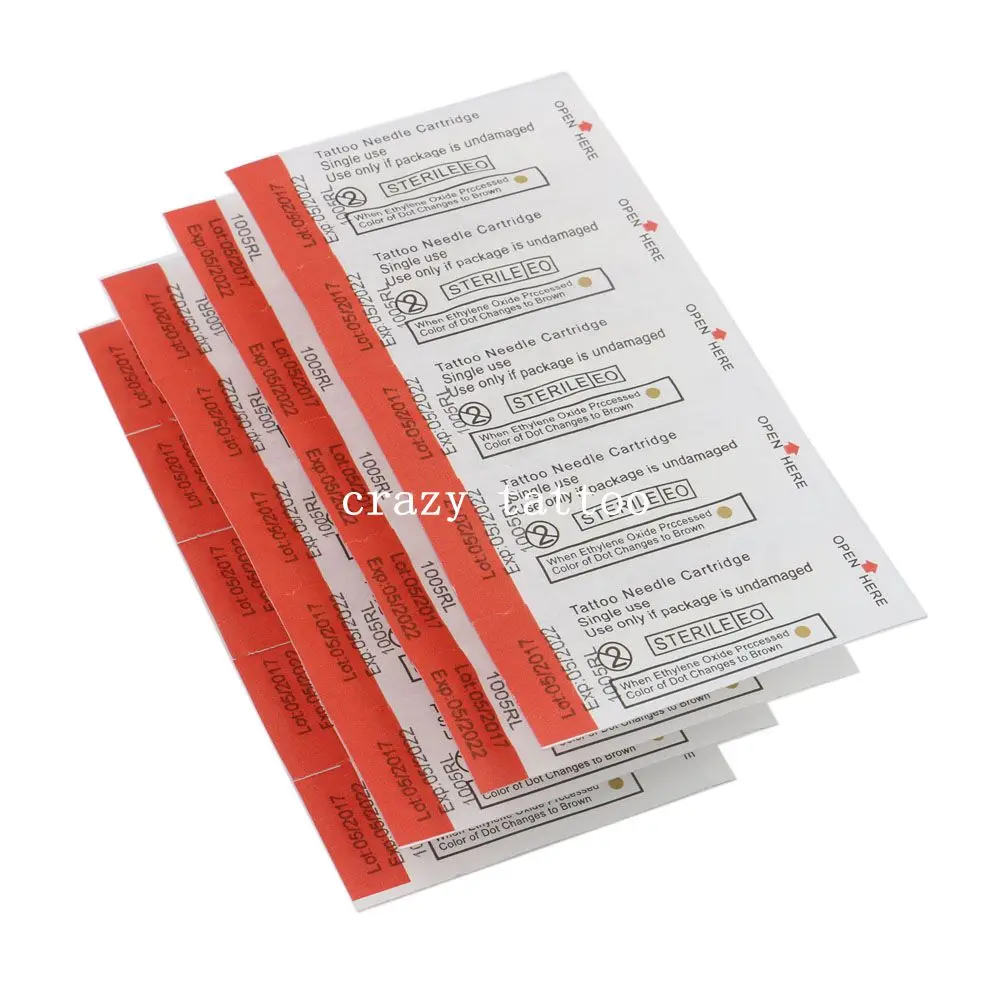 Новое поступление картридж Иглы для татуажа 20 шт./кор. Круглый Liner BugPin Вышивка