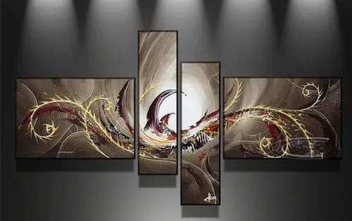 

Classical Hand painted Modern painting for home decoration Wall Art Set Abstract Huge Oil Painting On Canvas wall art no framed