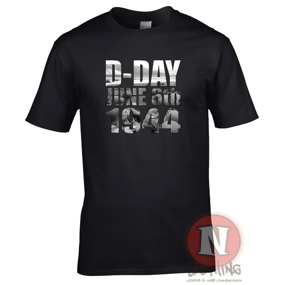 D Camiseta Guerra Mundial 2 Aliados Wwii Ww2 Reenactor Overlord брендовая летняя Стильная мужская