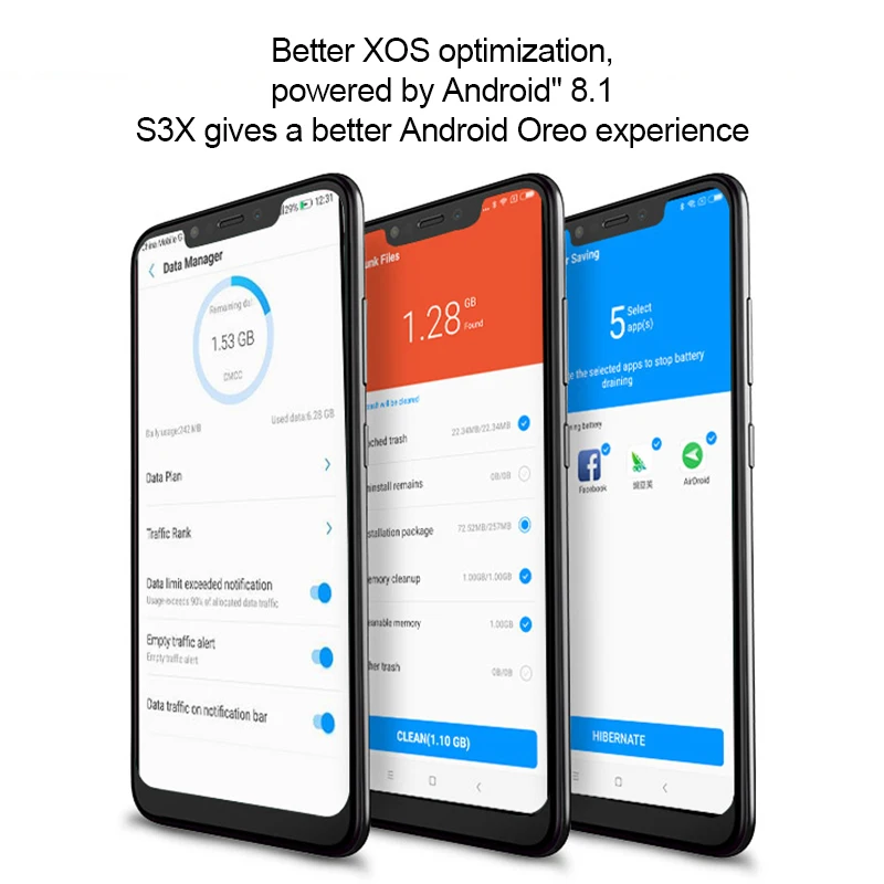 Infinix Горячие S3X смартфон двойной сзади камера AI селфи 6 2 &quotполный вид дисплей