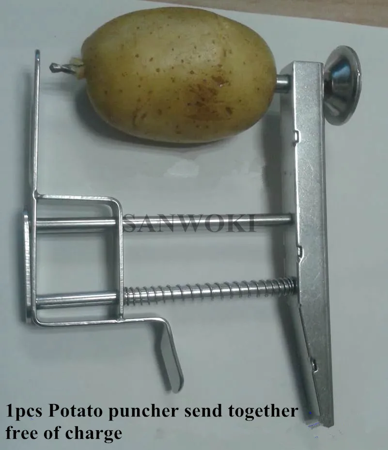 Полностью автоматическая тянущаяся электрическая машина для нарезки картофеля