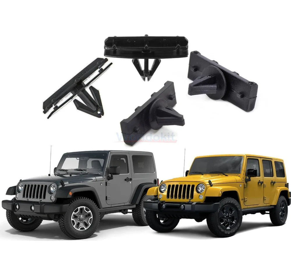 20 шт. OEM крыло вспышки 68039280 AA Рокер Литье зажимы крепеж для 2007 2016 Jeep Wrangler|clip
