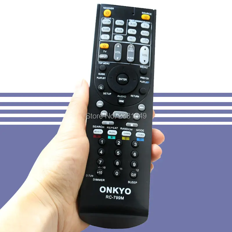 Подходит для onkyo RC 799M AV HT R391 R558 R590 R591 S5500 834M 738M 812M с дистанционным управлением|remote
