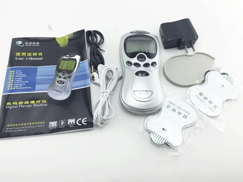 Массажер для тела 8 электродов|digital therapy machine|tens body massagertherapy machine |